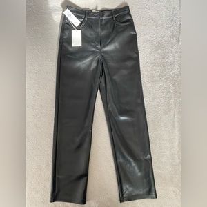Aritzia Melina Leather Pants